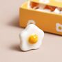 Tiny Matchbox Ceramic Egg Token, thumbnail 2 of 4