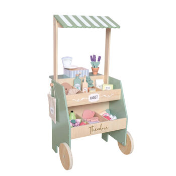 Personalised Wooden Shop Market Stall Toy, 2 of 5