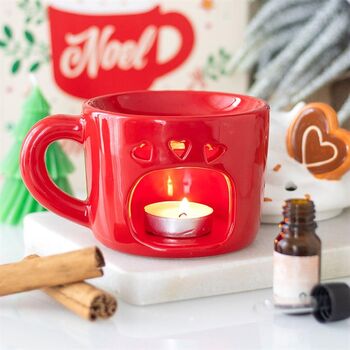 Hot Chocolate Mug Shaped Oil Burner, 2 of 2
