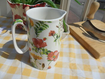 Medium China Jug In Meadow Flowers Design, 5 of 7