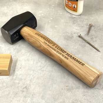 Personalised Wooden Club Hammer, 4 of 4