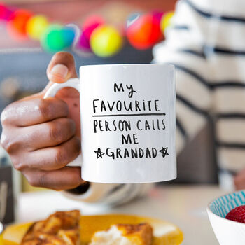 'My Favourite People Call Me Grandad' Gold Bookmark, 8 of 12