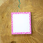 Pink Cow Print Memo Pad, thumbnail 3 of 7