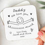 Personalised Mug 'Dad Love You This Much', thumbnail 4 of 4