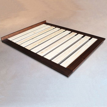 Low Wooden Modern Bed Frame, 2 of 5