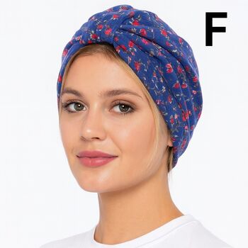 Satin Lined Turban Headwrap – Protective Chemo And Hair Loss Headwear, 7 of 10