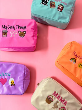 Make Your Own Embroidered Cosmetic Bag, 3 of 7