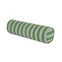 Vibes Cylinder Cushion Green Blue Stripes, thumbnail 1 of 3
