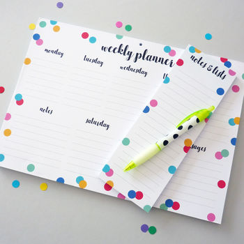Confetti Spot Weekly Planner, 4 of 6