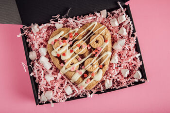Valentines Gift Blondie And Brownie Heart Duo, 4 of 6