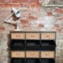 Black Steel And Wood Top Storage Unit, thumbnail 6 of 6