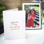 'You're My Favourite Parent' Rose Gold Foil Card, thumbnail 1 of 6