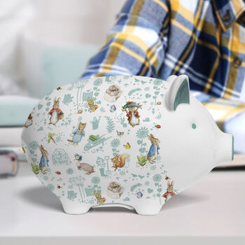 Tilly Pig World Of Peter Rabbit + Friends Piggy Bank, 5 of 12