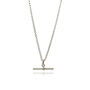 Sterling Silver Or Gold Plated T Bar Necklace, thumbnail 4 of 7