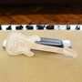 Stratocaster Shape Birch Bookmark, thumbnail 3 of 3