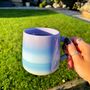 Mojave Glaze Powdered Lilac And Blue Mug, thumbnail 1 of 3