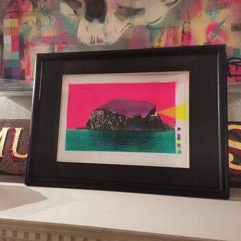 The Bass Rock Signed Limited Edition Original, 5 of 12