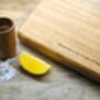 Handmade Oak Shot Glass Set With Natural Edge Board, thumbnail 6 of 6