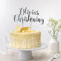 Personalised Christening Cake Topper, thumbnail 2 of 9