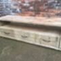 Industrial Reclaimed Wood Tv Stand Media Unit 203, thumbnail 1 of 5