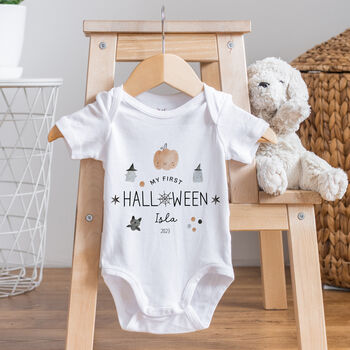Personalised My First Halloween Bodysuit, 5 of 5