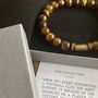 Men's Tottenham Hotspur Football Fan Tiger's Eye Bracelet, thumbnail 4 of 4