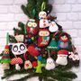 Snowman Handmade Christmas Decoration Traditional, thumbnail 2 of 2