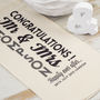 Personalised 'Mr And Mrs' Congratulations Wine Bag, thumbnail 5 of 8