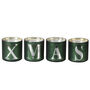 Set Of Four Gift Boxed 'Xmas' Scented Candles, thumbnail 7 of 7