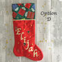 Personalised Fabric Christmas Stocking, thumbnail 8 of 11