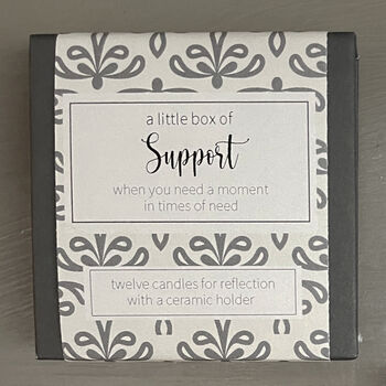 A Little Box Of Support Mini Candle Gift Set, 2 of 7