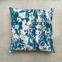 Everly Linen Cushion Teal Blue, thumbnail 1 of 6