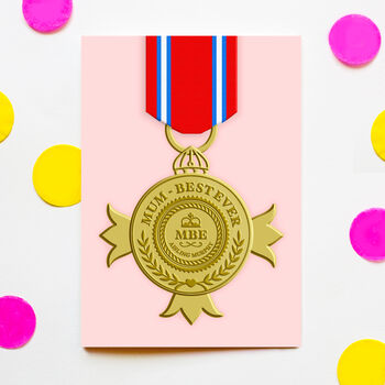 'Mum Best Ever' Mbe Card For Mum, 2 of 3