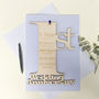 Personalised Giant 1st Wedding Anniversary Card, thumbnail 1 of 11