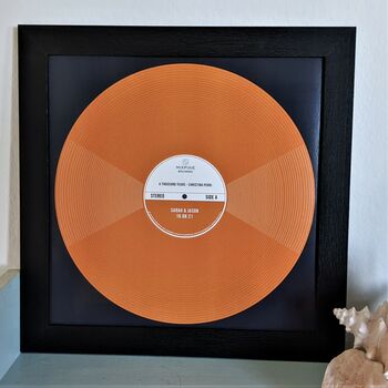 Personalised Coloured Record Print, 5 of 8
