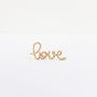 'Love' 14k Gold Filled Bracelet, thumbnail 4 of 6