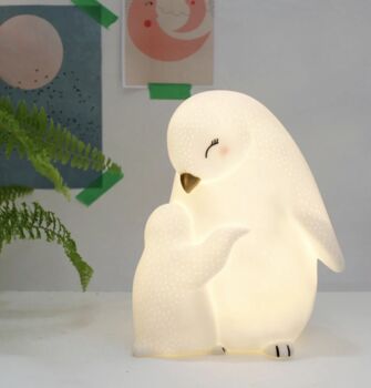 Personalised LED Rechargeable Penguin Lamp, 4 of 6