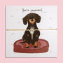 Sausage Dog Paw Bracelet, thumbnail 1 of 8