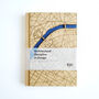 Handcrafted Paris Map Travel Notebook, thumbnail 1 of 7