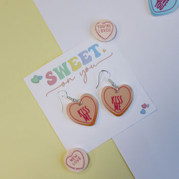 Love Heart Sweet Earrings, 3 of 11