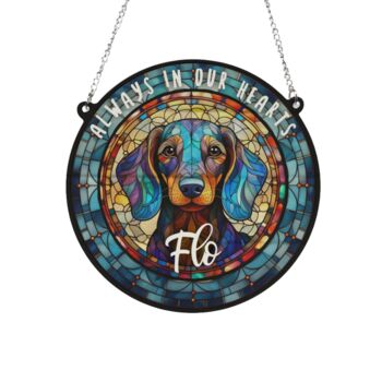 Dachshund Memorial Suncatcher, 2 of 6