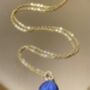 Labradorite Gemstone Shell Necklace, thumbnail 4 of 4