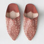 Moroccan Decorative Babouche Slippers, thumbnail 5 of 9
