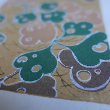 Pastel Leaf Print, 4 of 10