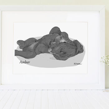 Personalised Hand Drawn Dog Sketch, 4 of 10