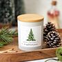 Christmas Tree Candle Gift Set For Favourite Person, Best Friend, thumbnail 7 of 9