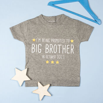 Promoted To Big Brother/Sister T Shirt, 2 of 4