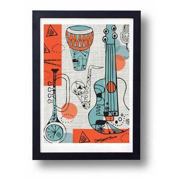 Abstract Music Print, 2 of 2