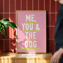 Me, You And The Dog Art Print, thumbnail 8 of 8