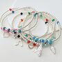 Artesia Amazonite Sterling Silver Shell Bracelet, thumbnail 6 of 8